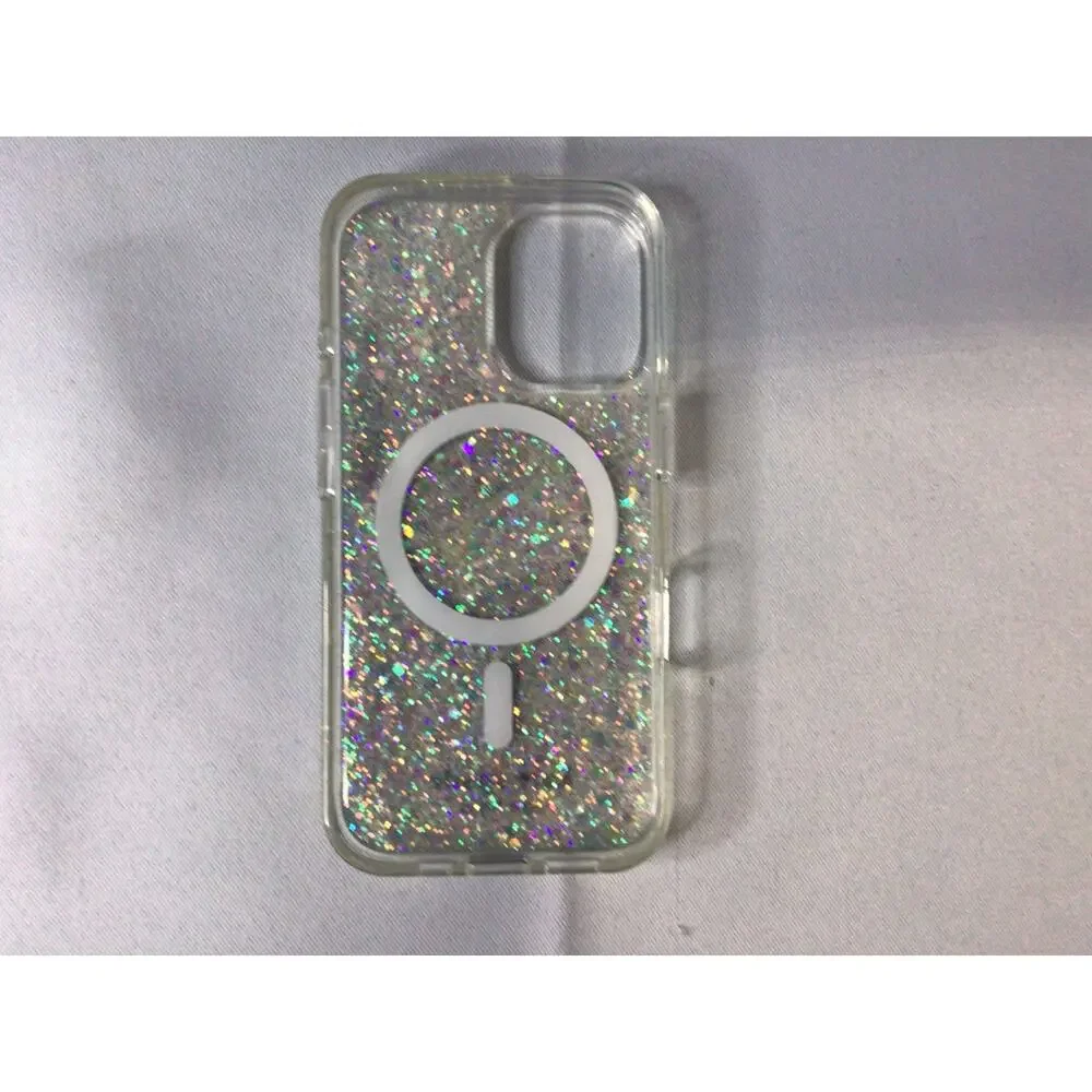 New Kate Spade NY Protective Magsafe Case For iPhone 16 In Glitter Iridescent
